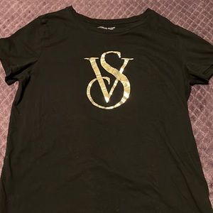 ❤️ Victoria’s Secret black pajama shirt size small